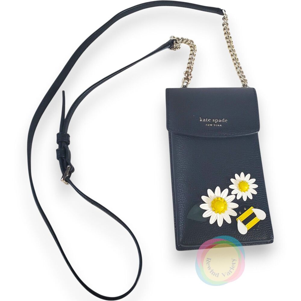 Kate Spade Bee Spencer Italian Leather Phone Crossbody